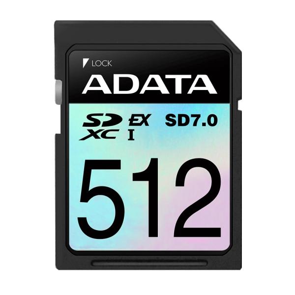 ADATA SDXC karta 512GB Express,  PCIe Gen3,  UHS-I,  C10,  V30,  (R:800/ W:700 MB/ s)