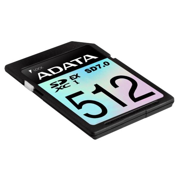 ADATA SDXC karta 512GB Express,  PCIe Gen3,  UHS-I,  C10,  V30,  (R:800/ W:700 MB/ s)0