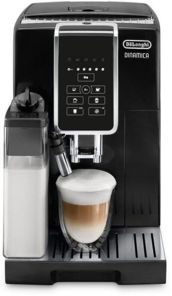 BAZAR - DeLonghi Dinamica ECAM 350.50.B automaticý kávovar,  15 bar,  1450 W,  vestavěný mlýnek,  mléčný systém - použito