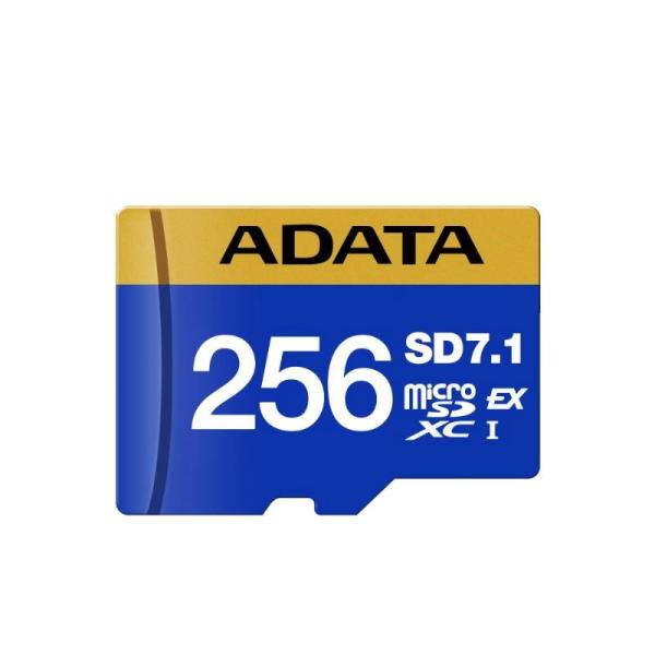 ADATA MicroSDXC karta 256GB Premier Extreme SD7.1,  U3,  C10,  V30 (R:800/ W:700 MB/ s)