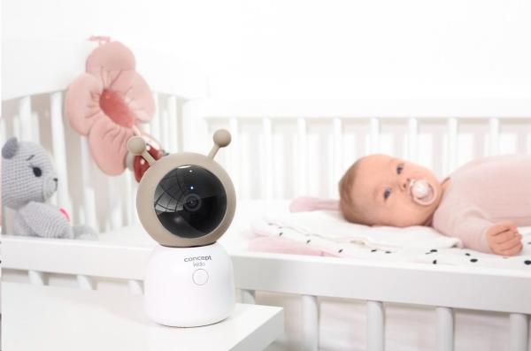 Concept KD4010 KIDO dětská chůvička s kamerou, smart, detekce pohybu zvuku, mobilní aplikace, noční vidění5