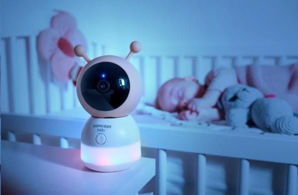 Concept KD4000 KIDO dětská chůvička s kamerou, smart, detekce pohybu  zvuku, mobilní aplikace, noční vidění4