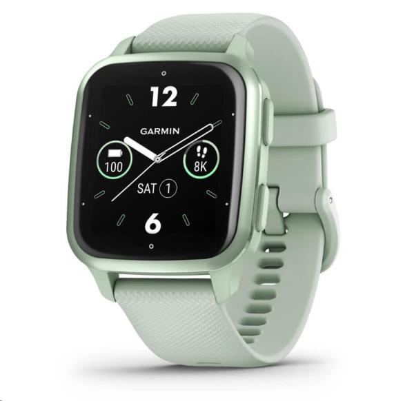 Garmin VENU SQ 2, Metallic Mint/Cool Mint