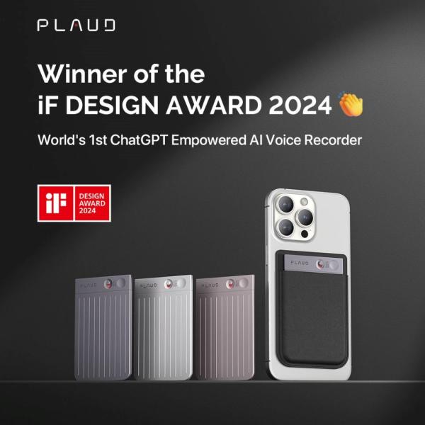 PLAUD NOTE Black - AI záznamník11
