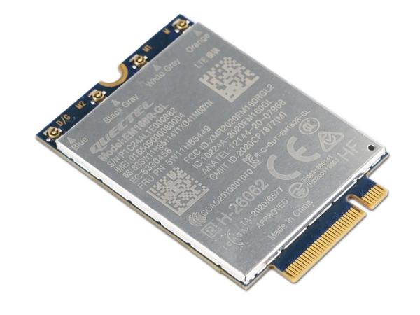 LENOVO 4G LTE modul ThinkPad Quectel EM160R-GL pro X1 2-in-1 G9/P16s G3