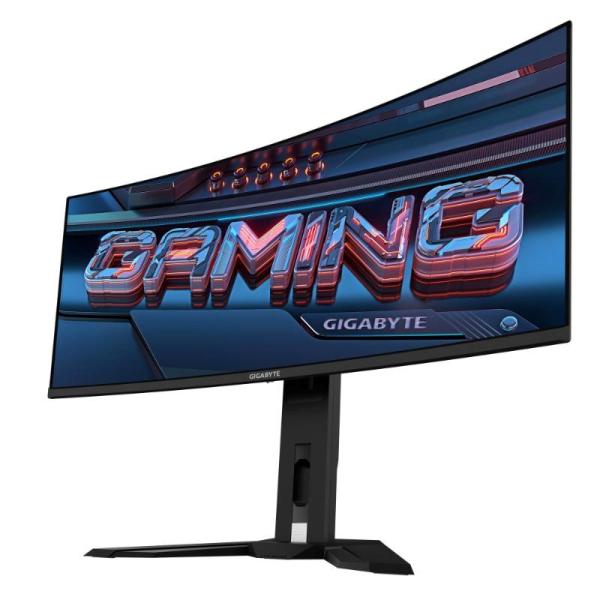 GIGABYTE LCD - 34" Gaming monitor MO34WQC, OLED, 3440 x 1440 WQHD, 175Hz, 1.5M:1, 250cd m2, 0.03ms, 2xHDMI, 1xDP1