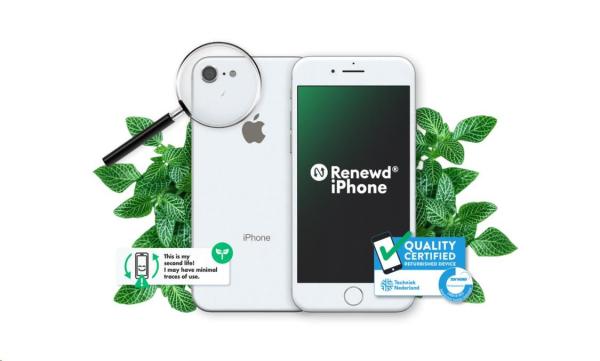 BAZAR - Renewd® iPhone 8 Silver 64GB - Po opravě (Bez příšlušenství)1