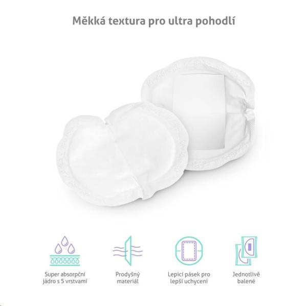 TrueLife Nutrio Breast Pads Classic 100 pack1