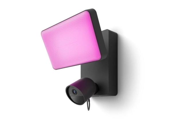 PHILIPS Hue kamera Secure se světlem Flood Light černá, Full HD, 2250 lm1