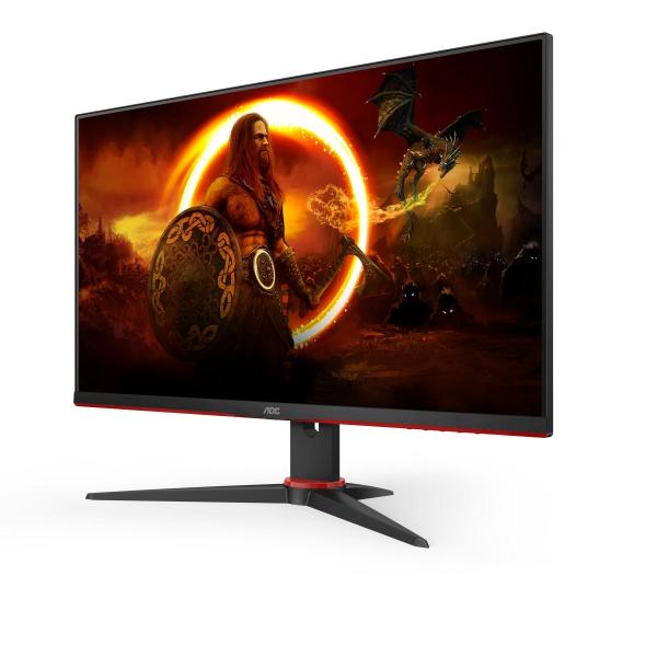 BAZAR - AOC MT IPS LCD WLED 23, 8" 24G2SPAE/ BK - IPS panel,  1920x1080,  165Hz,  2xHDMI,  DP,  D-Sub,  repro - Poškozený obal (1