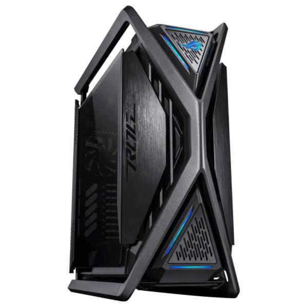 ASUS case ROG HYPERION (GR701) BTF,  Big Tower,  průhledná bočnice,  4x 140mm Fan,  černá