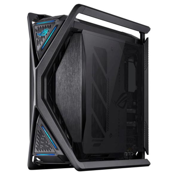 ASUS case ROG HYPERION (GR701) BTF, Big Tower, průhledná bočnice, 4x 140mm Fan, černá3