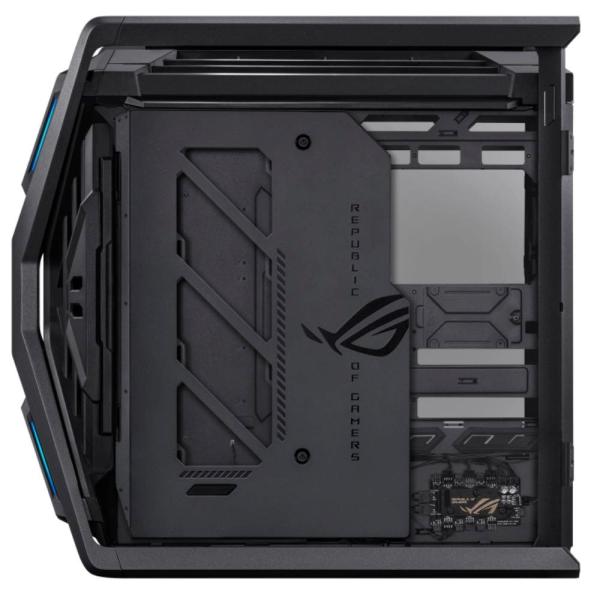 ASUS case ROG HYPERION (GR701) BTF, Big Tower, průhledná bočnice, 4x 140mm Fan, černá6