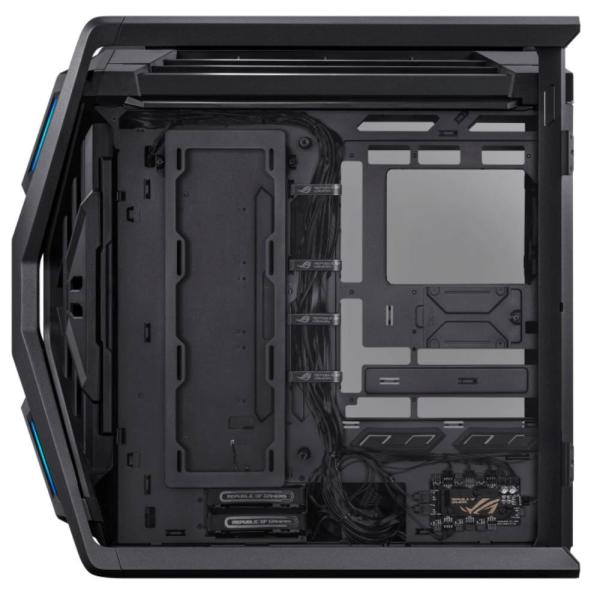 ASUS case ROG HYPERION (GR701) BTF, Big Tower, průhledná bočnice, 4x 140mm Fan, černá7