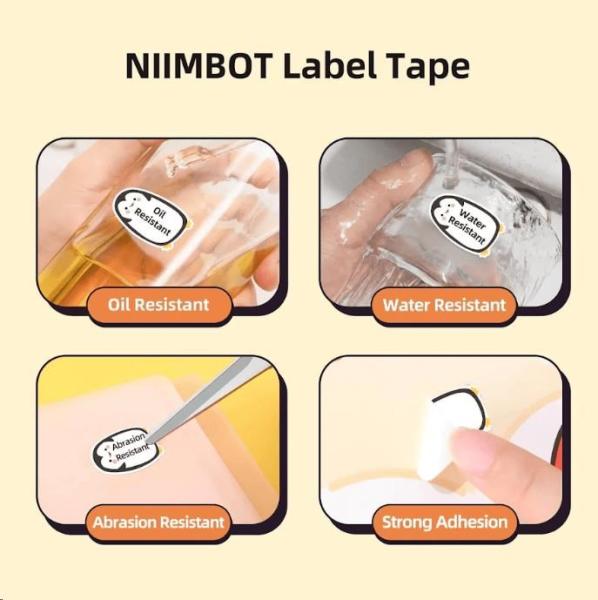 Niimbot štítky T 12x30mm 210ks Vánoce pro D11, D11-M, D110, D110-H1