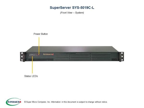 BUNDLE SUPERMICRO SuperServer 5019C-L