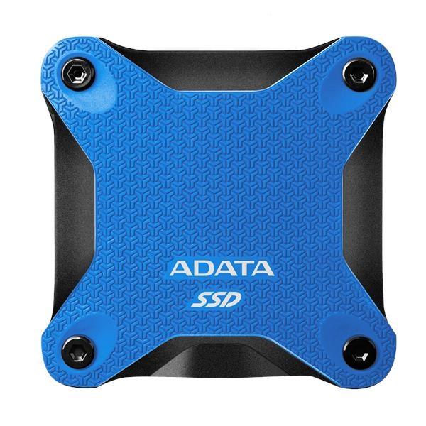 ADATA Externí SSD 512GB SD620,  USB Micro-B,  USB 3.2 Gen 2,  R:520/ W:460MB/ s,  modrá