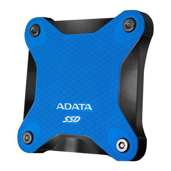 ADATA Externí SSD 512GB SD620,  USB Micro-B,  USB 3.2 Gen 2,  R:520/ W:460MB/ s,  modrá2