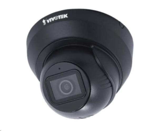 Vivotek IT9389-H-V2-BLACK, 560x1920 (5Mpix) až 30sn s, H.265, 2.8mm (103°), PoE, IR-Cut, Smart IR, WDR120dB, MicroSD