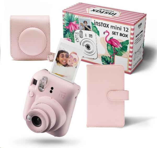 Fujifilm MINI 12 Big bundle ružovy