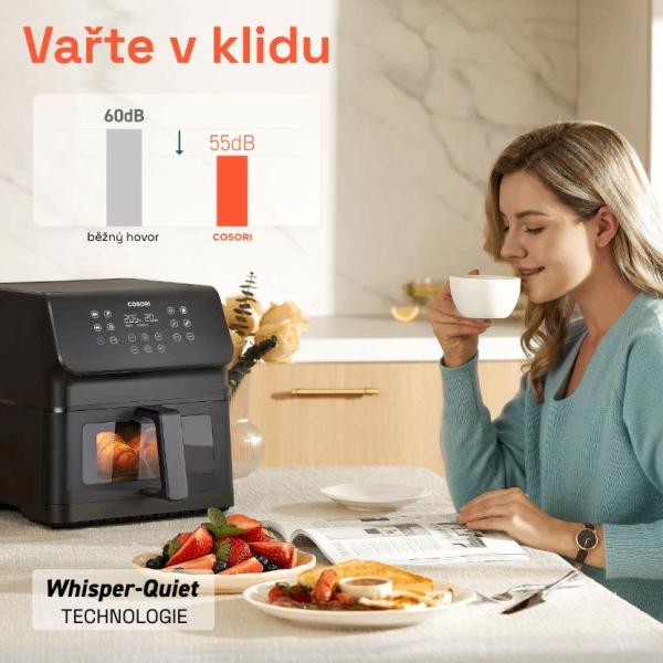 Cosori P653 PREMIUM II Plus Chef edition 6, 2l horkovzdušná fritéza2