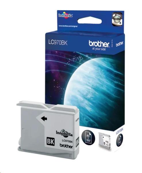 BROTHER INK LC-970BK black (EW*) cca 350