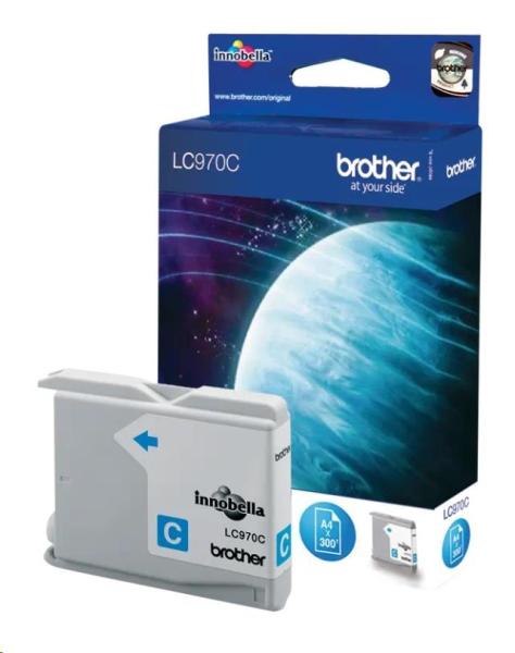 BROTHER INK LC-970C cyan (EW*) cca 300