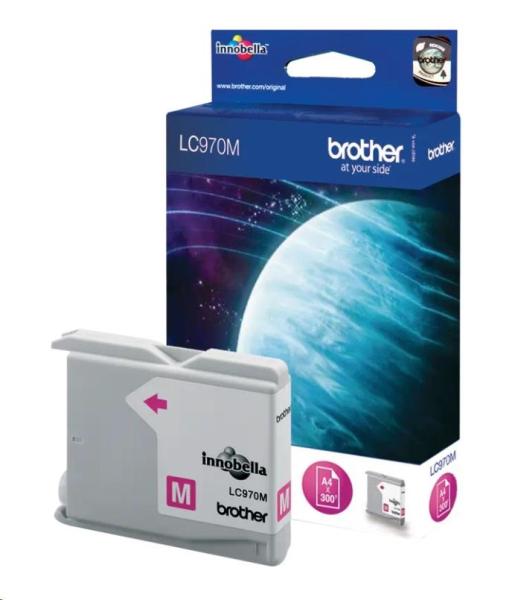 BROTHER INK LC-970M magenta (EW*) cca 300