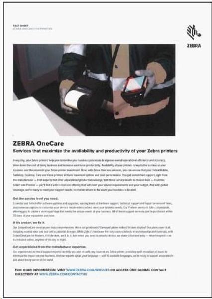 Záruka ZEBRA pre ZT230,  predĺženie záruky o 36 mesiacov