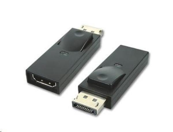 PREMIUMCORD DisplayPort na HDMI (M/ F) čierny