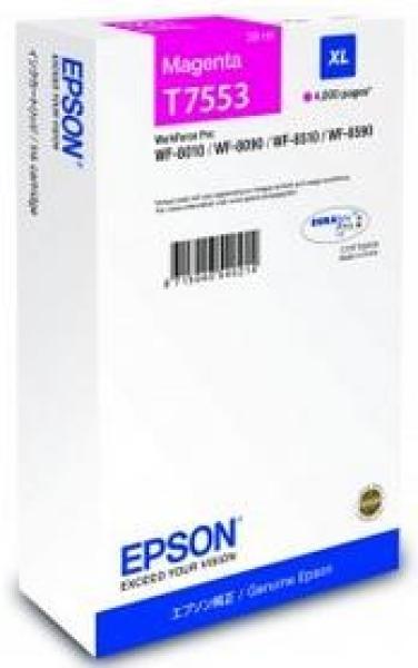 Atramentová kazeta EPSON WF-8xxx Series XL Magenta - 4000str. (39 ml)