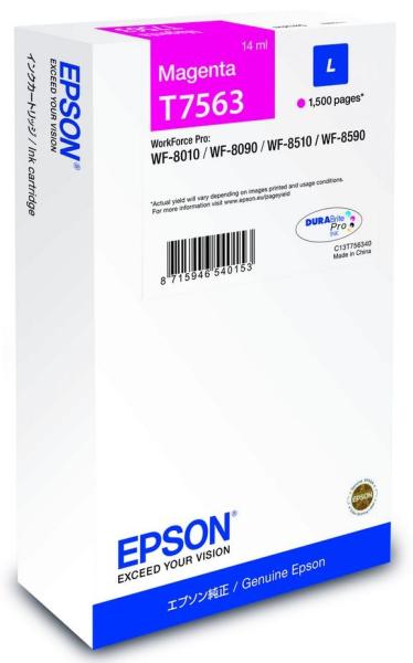 Epson atrament WF8000 series magenta L - 14ml