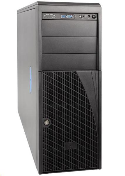 Serverové šasi INTEL P4304XXMUXX,  4U,  4x 3, 5" pevný disk,  bez zdroja napájania