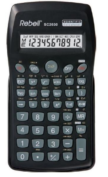 REBELL kalkulačka - SC2030 BX - černá