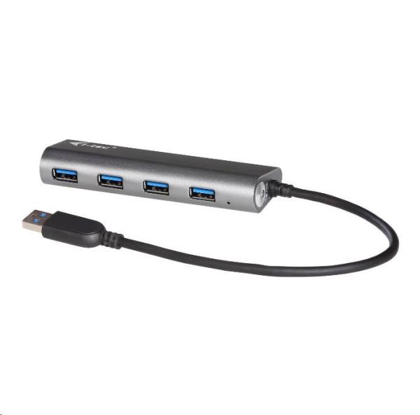 iTec USB 3.0 Rozbočovač 4-portový so sieťovým napájaním