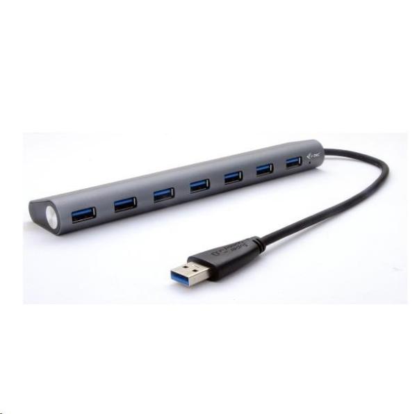 iTec USB 3.0 Rozbočovač 7-portový so sieťovým napájaním1