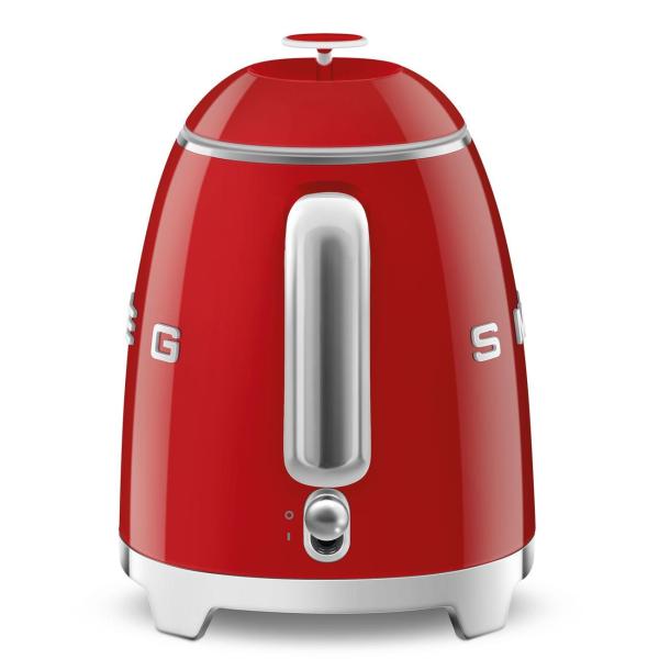 Smeg KLF05RDEU mini rychlovarná konvice,  0, 8 l /  3 šálky,  1400 W,  styl 50. let,  červená6