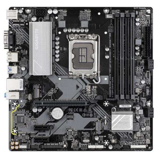 GIGABYTE MB Sc LGA1700B760M D3HP DDR4,  Intel B760,  4xDDR4,  2xDP,  1xHDMI,  1xVGA,  mATX1