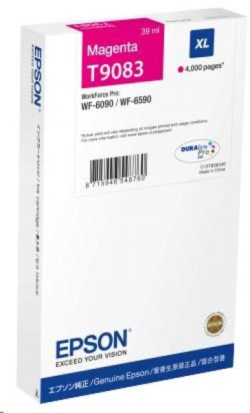 Atramentová kazeta EPSON WorkForce-WF-6xxx XL Magenta 39 ml