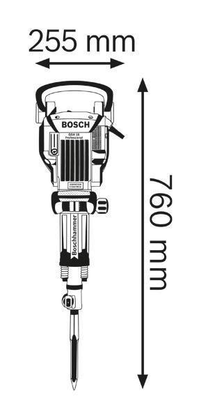 Bosch GSH 16-30, Professional, Bourací kladivo2