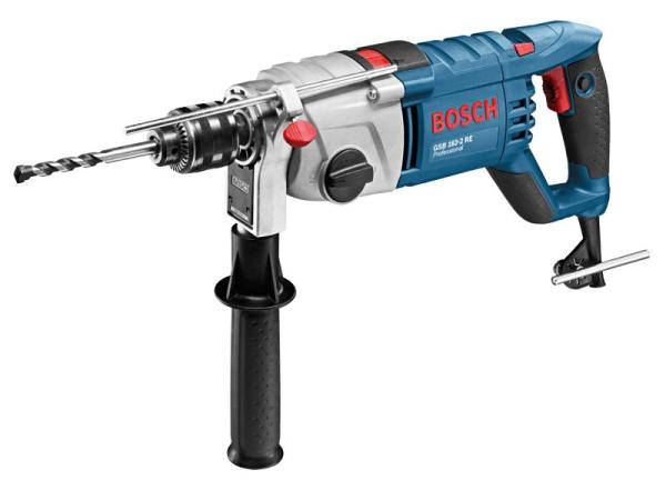 BOSCH GSB 162-2 RE příklepová vrtačka, 1500 W, velmi vysoký točivý moment, pro nejnáročnější použití1