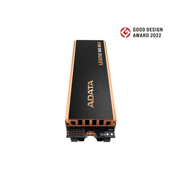 ADATA SSD 1TB LEGEND 960 MAX,  PCIe Gen4 x4,  M.2 2280,  (R:7400/  W:6000MB/ s)4