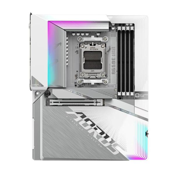 GIGABYTE MB Sc AM5 B650E AORUS STEALTH ICE,  AMD B650,  4xDDR5,  2x HDMI,  1xUSB-C,  WI-FI,  E-ATX4