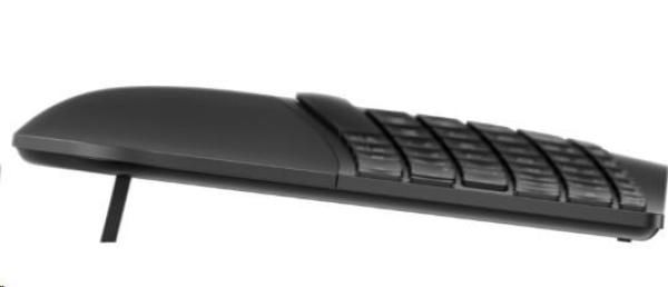 HP 960 Black Ergonomic Wireless Keyboard - bezdrátová ergonomická klávesnice CZ SK2