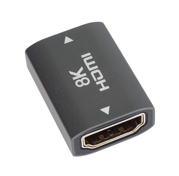 PremiumCord 8K Adaptér spojka HDMI A - HDMI A, Female/Female, kovová2