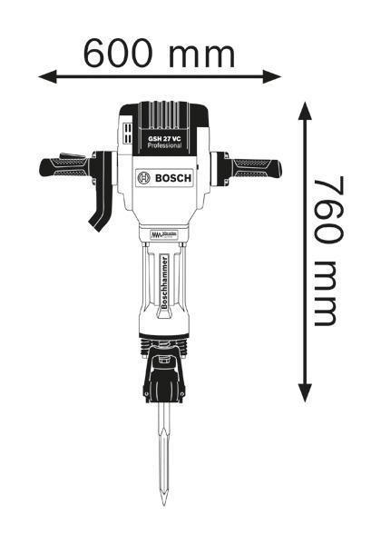 Bosch GSH 27 VC, Professional1