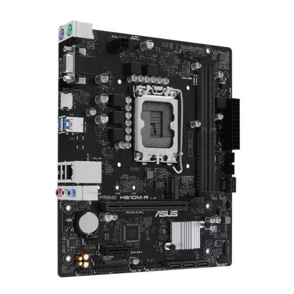 ASUS MB Sc LGA1700 PRIME H610M-R SI,  Intel H610,  2xDDR5,  1xHDMI,  1xDVI,  1xVGA,  mATX2