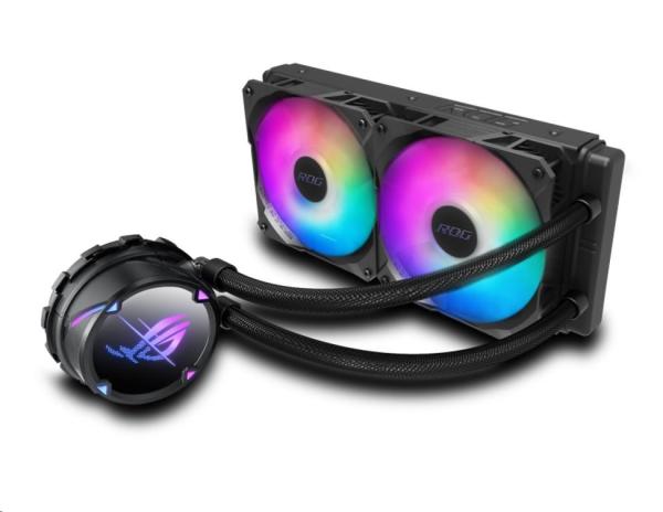 Vodný chladič procesora ASUS AIO ROG STRIX LC II 240 ARGB, 2x120mm