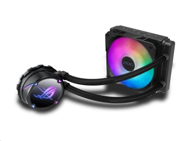 Vodný chladič procesora ASUS AIO ROG STRIX LC II 120 ARGB,  1x120mm