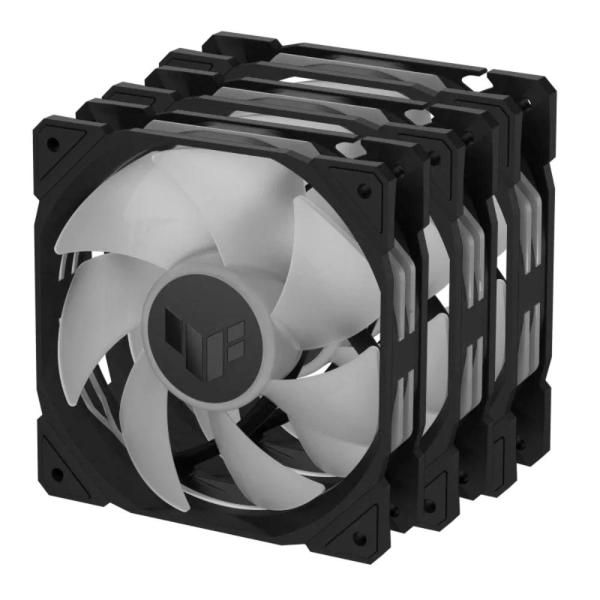 ASUS ventilátor TUF GAMING TR120 ARGB, 3x120mm, černá4